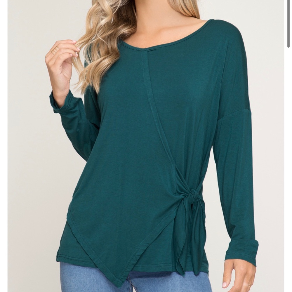 Side Tie She & Sky Boutique Top